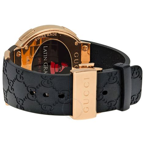 gucci watches rubber strap|authentic gucci rubber watch bands.